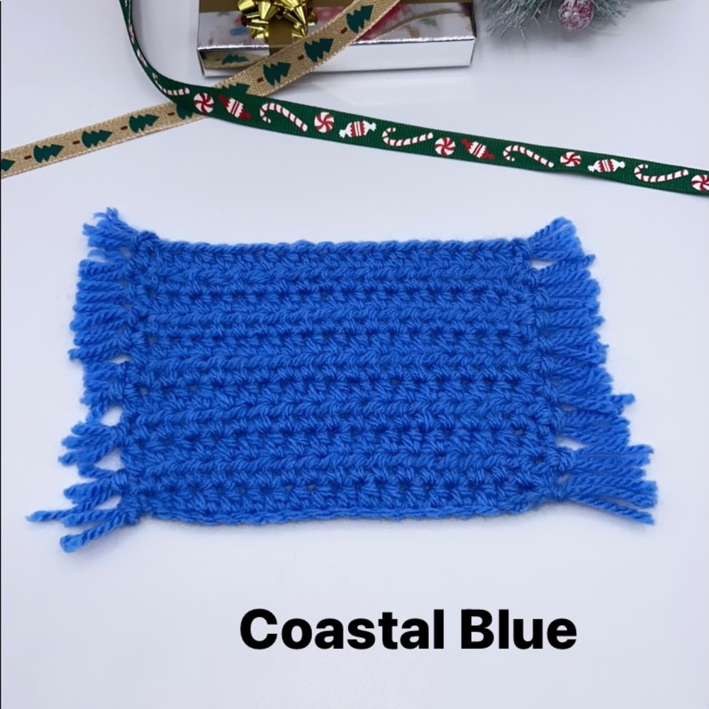 Hand-Knitted cozybeanz Beverage Coaster